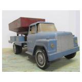 Nice Lot of 2 Large Vintage 1950's Pressed Steel Trucks