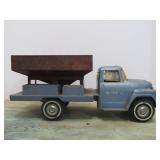 Nice Lot of 2 Large Vintage 1950's Pressed Steel Trucks