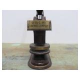 Old Vintage Seal Stamper Machine - Otto C Holt Coffee Company