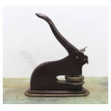 Old Vintage Seal Stamper Machine - Otto C Holt Coffee Company
