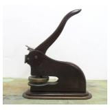 Old Vintage Seal Stamper Machine - Otto C Holt Coffee Company