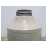 Antique Red Wing Stoneware Mason Fruit Jar w/Lid (Hairline)
