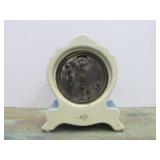 Lovely Antique Gilbert Ceramic Mantel Clock
