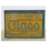Vintage 1920's-30 Cordove Cigar Company Honeycomb CLASS Cigar Tin