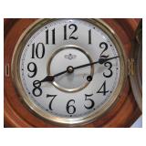 Working D&A Regulator Wall Clock w/Pendulum & Key