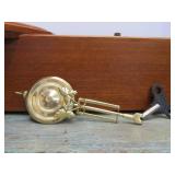 Working D&A Regulator Wall Clock w/Pendulum & Key