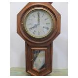 Working Regulator Wall Clock w/Pendulum