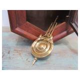Working Regulator Wall Clock w/Pendulum