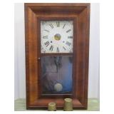 Antique Waterbury Weight Driven Clock