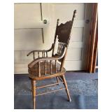 Excellent Antique Windsor Back Armchair