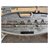 Awesome LARGE Antique Industrial Improved Handy Shingle Cutter Machine