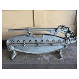 Awesome LARGE Antique Industrial Improved Handy Shingle Cutter Machine