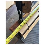 Very Cool Large Antique Industrial Triple Paper Roller