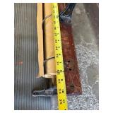 Very Cool Large Antique Industrial Triple Paper Roller