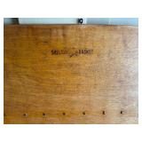 Nice Quality Large Vintage SHELTON Basket w/Interior Basket