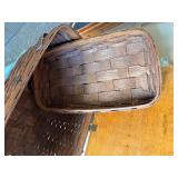 Nice Quality Large Vintage SHELTON Basket w/Interior Basket