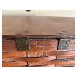 Nice Quality Large Vintage SHELTON Basket w/Interior Basket