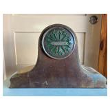 Beautiful Antique Quekel & Simons Solid Brass Mantel Clock