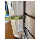 Quality Large Vintage Wood Hall Mirror