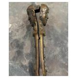 Antique 19th Century Figural Brass Minstrel Nut Cracker