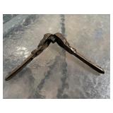 Antique 19th Century Figural Brass Minstrel Nut Cracker