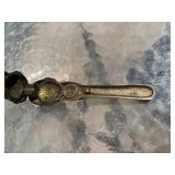 Antique 19th Century Figural Brass Minstrel Nut Cracker