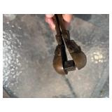 Antique 19th Century Figural Brass Minstrel Nut Cracker