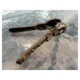 Antique 19th Century Figural Brass Minstrel Nut Cracker