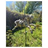 Orig Antique Wooden Carousel Horse - AS IS