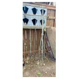 Lot of 5 Antique Copper Lightning Rods