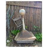 Pair of Antique Architectural Rooftop Finials