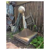 Pair of Antique Architectural Rooftop Finials