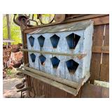 Great Looking Old Vintage Galvanized Metal Chicken House