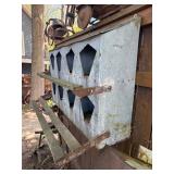 Great Looking Old Vintage Galvanized Metal Chicken House