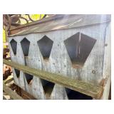 Great Looking Old Vintage Galvanized Metal Chicken House