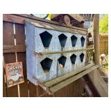 Great Looking Old Vintage Galvanized Metal Chicken House