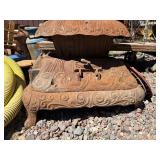 Nice Ornate Antique Hermetic Favorite Cast Iron Stove