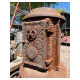 Nice Ornate Antique Hermetic Favorite Cast Iron Stove