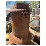 Nice Ornate Antique Hermetic Favorite Cast Iron Stove