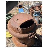 Nice Ornate Antique Hermetic Favorite Cast Iron Stove
