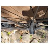 Antique Iron Wagon Wheel - 44'