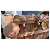 Group of Antique Cast Iron Items