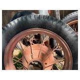 Lot of 4 Antique Truck Tires