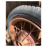 Lot of 4 Antique Truck Tires
