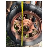 Lot of 4 Antique Truck Tires