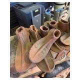 Large Lot of Antique Cast Iron Feet - Cobbler's tools
