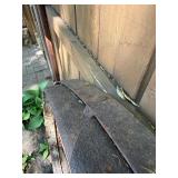 Antique Iron Wagon Wheel - 44'