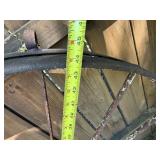 Antique Iron Wagon Wheel - 44'