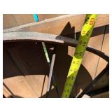 Antique Iron Wagon Wheel - 46'
