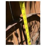 Antique Iron Wagon Wheel - 44'